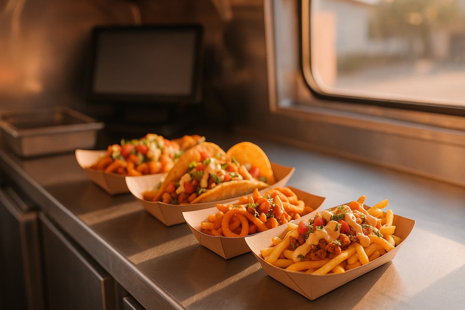 Foodtruck-Einsatz auf einer Veranstaltung