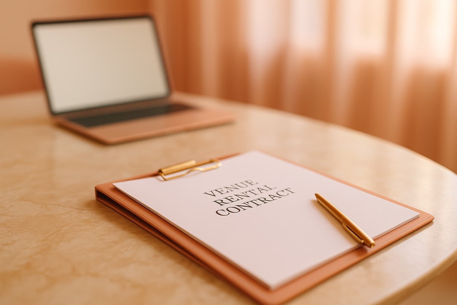 Event venue management and room booking