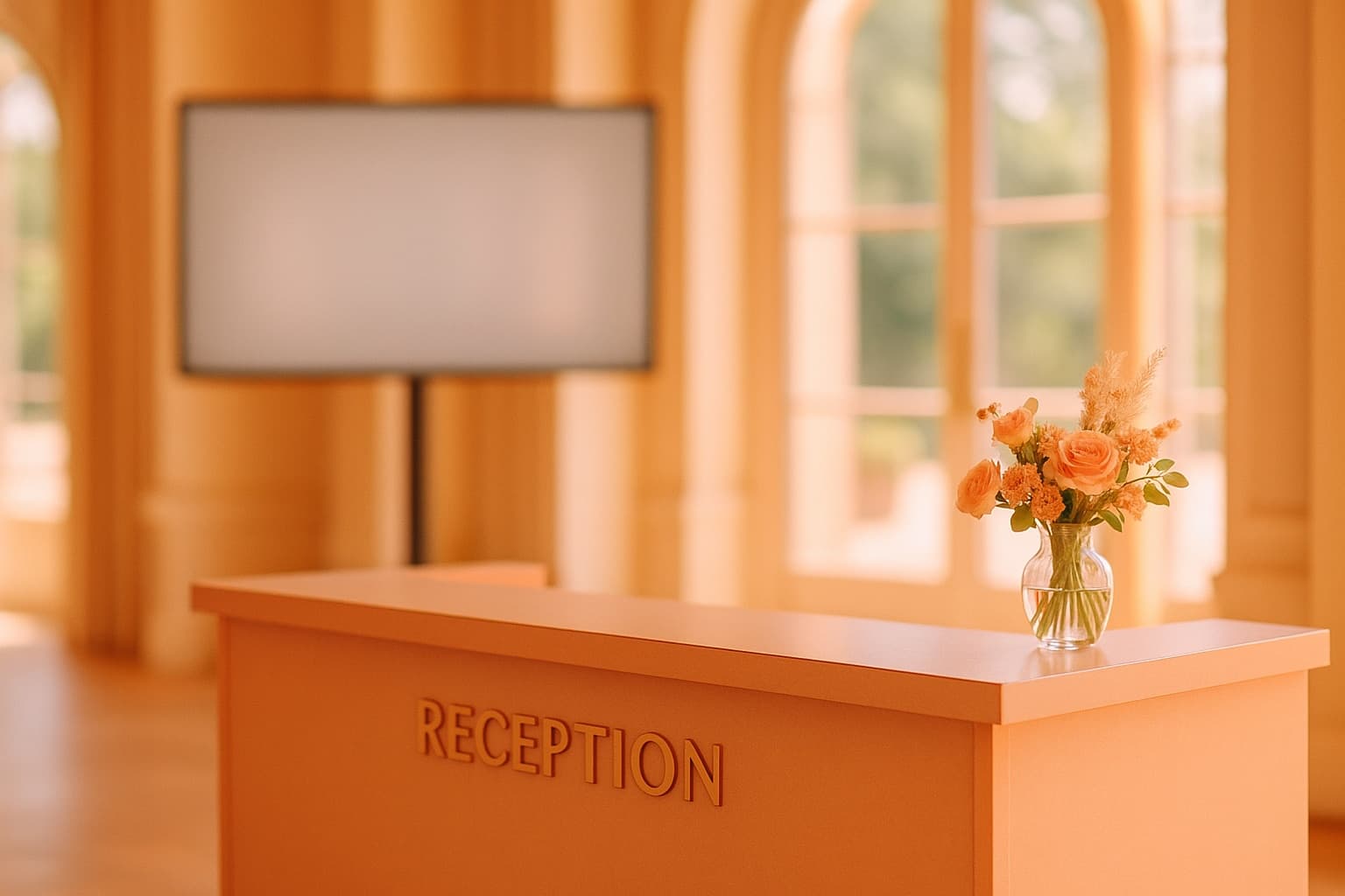 Event venue management and room booking