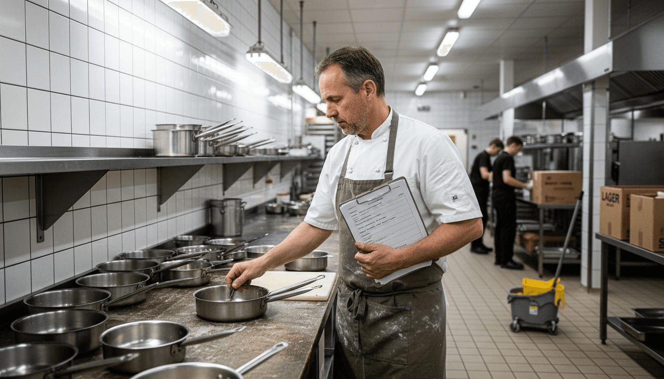 Effiziente Küchenorganisation für Caterer Guide: Ablauf optimieren