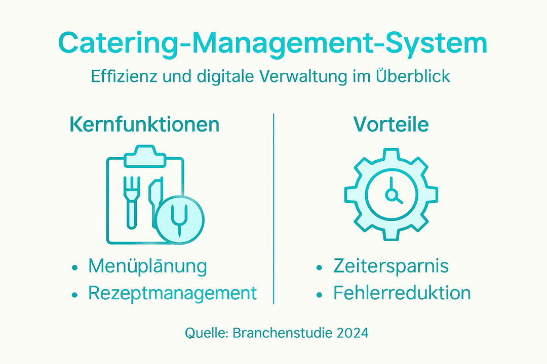 Infografik: Das Wichtigste rund ums Catering-Management auf einen Blick