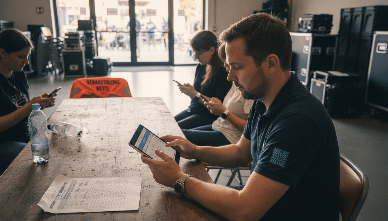 Personalplanung im Eventmanagement – Effizienz durch digitale Lösungen