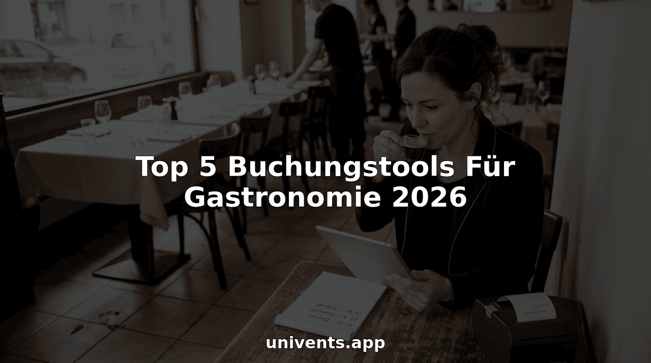 Top 5 Buchungstools Für Gastronomie 2026