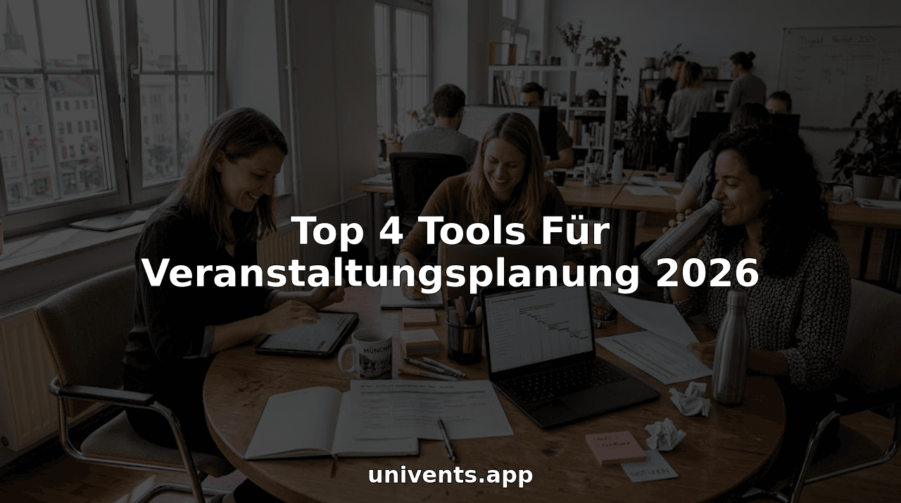 Top 4 Tools Für Veranstaltungsplanung 2026