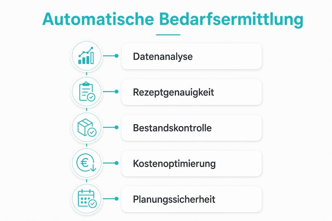 Grafik: Wie automatische Bedarfsermittlung funktioniert – und welche Vorteile sie bietet